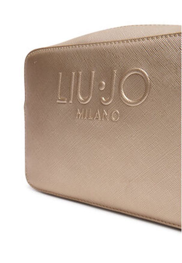 Liu Jo Torebka Halona AF5153 E0087 Złoty. Kolor: złoty. Materiał: skórzane