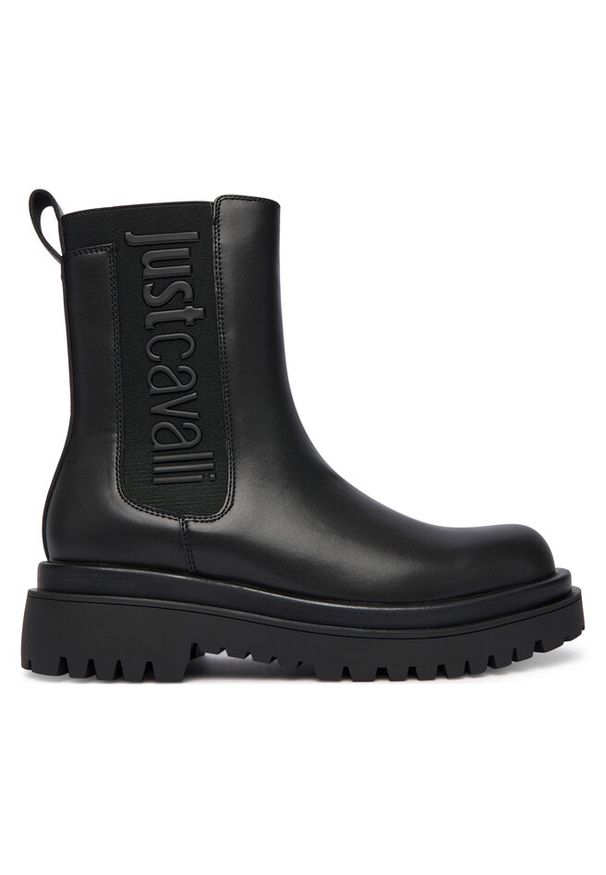 Sztyblety Just Cavalli. Kolor: czarny