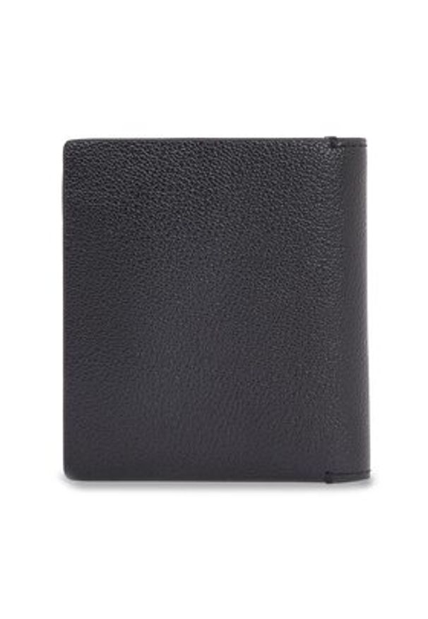 Calvin Klein Mały Portfel Męski K50K511449 Czarny. Kolor: czarny. Materiał: skóra
