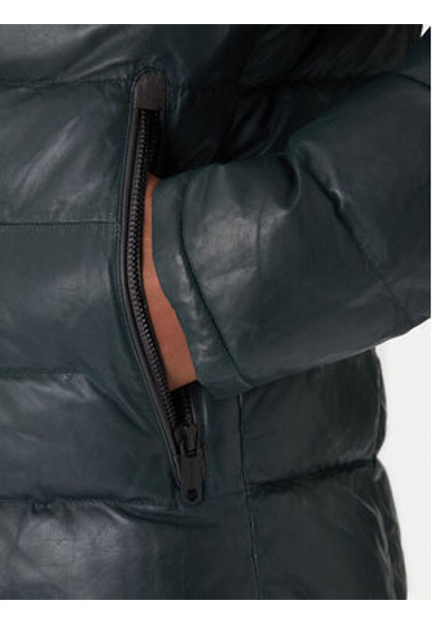 Milestone Kurtka skórzana Ms Article 531019 21360 Szary Regular Fit. Kolor: szary. Materiał: skóra