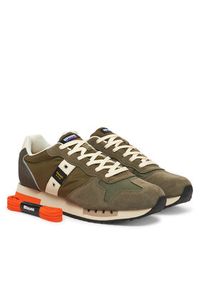 Blauer Sneakersy S5QUEENS01 Khaki. Kolor: brązowy. Materiał: materiał #5