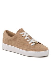 MICHAEL Michael Kors Sneakersy Keaton Lace Up 43F3KTFS1S Brązowy. Kolor: brązowy. Materiał: skóra, zamsz #2