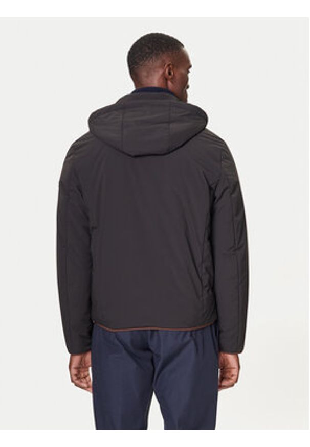 Bugatti Kurtka przejściowa 87 311 381 031 Czarny Regular Fit. Kolor: czarny. Materiał: syntetyk