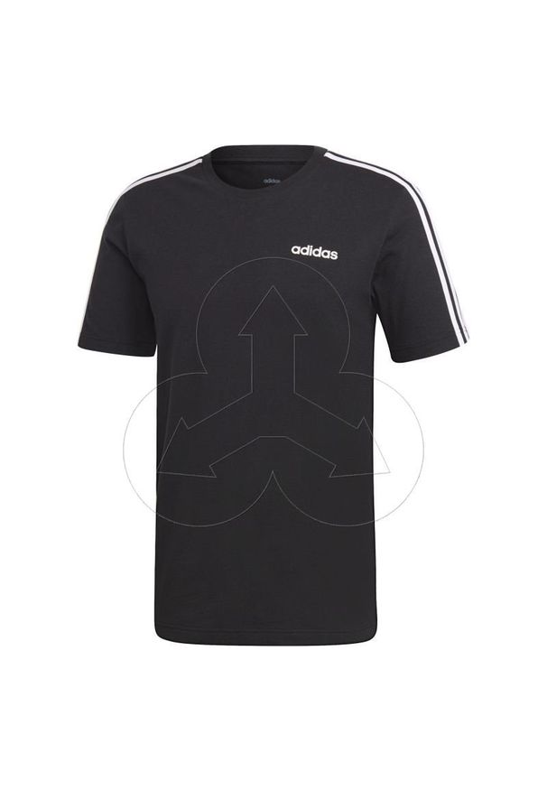 Adidas - Koszulka męska ADIDAS Essentials 3-Stripes bawełna - XL. Materiał: bawełna. Długość rękawa: krótki rękaw. Długość: krótkie. Wzór: paski. Sport: fitness