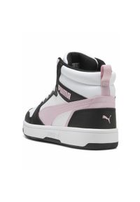 Buty do chodzenia damskie Puma 38 Rebound V6. Kolor: biały, wielokolorowy, różowy, fioletowy. Materiał: materiał, syntetyk. Szerokość cholewki: normalna. Sport: turystyka piesza
