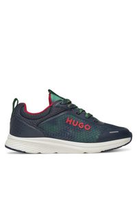 Hugo - Sneakersy HUGO. Kolor: niebieski
