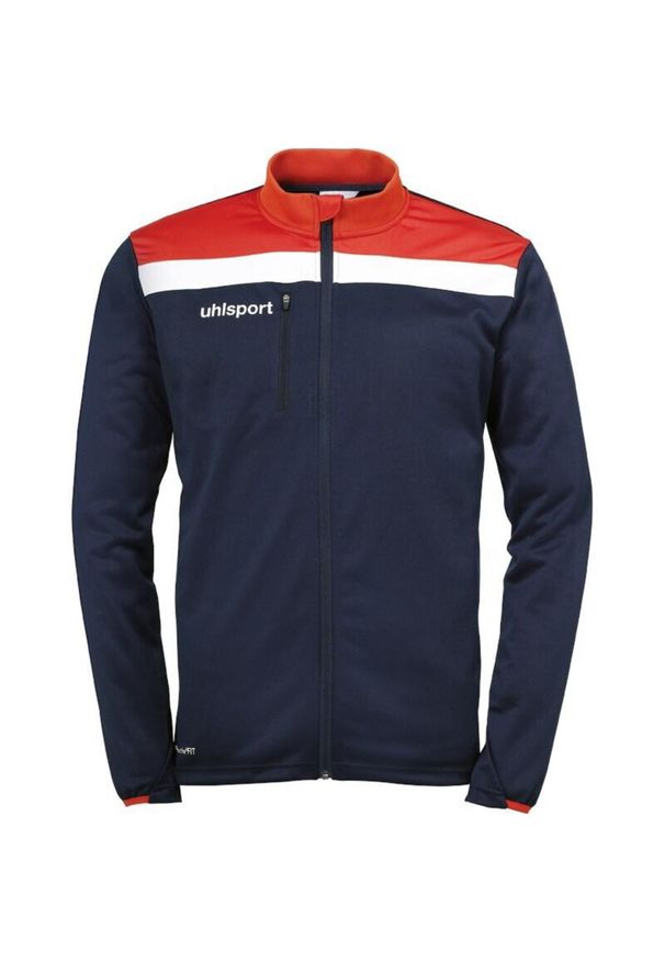 UHLSPORT - Kurtka Uhlsport Offense 23 Poly. Kolor: niebieski, czerwony, wielokolorowy. Materiał: poliester. Sport: piłka nożna