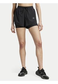 Adidas by Stella McCartney - adidas by Stella McCartney Szorty sportowe Stella McCartney TruePurpose 2-in-1 IB6824 Czarny Regular Fit. Kolor: czarny. Materiał: syntetyk