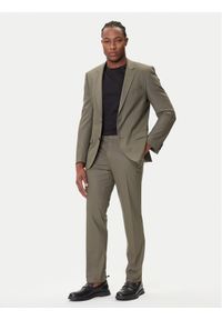 Hugo - HUGO Garnitur Henry/Getlin232X 50530116 Zielony Slim Fit. Kolor: zielony. Materiał: syntetyk
