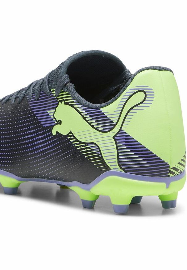Puma - Buty piłkarskie FUTURE 7 PLAY FG/AG PUMA. Kolor: wielokolorowy, żółty, szary, biały, fioletowy. Materiał: materiał, syntetyk. Szerokość cholewki: normalna. Sport: piłka nożna