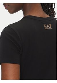 EA7 Emporio Armani Sukienka codzienna 7W000746 AF10373 UC001 Czarny Slim Fit. Okazja: na co dzień. Kolor: czarny. Materiał: bawełna. Typ sukienki: proste. Styl: casual #3