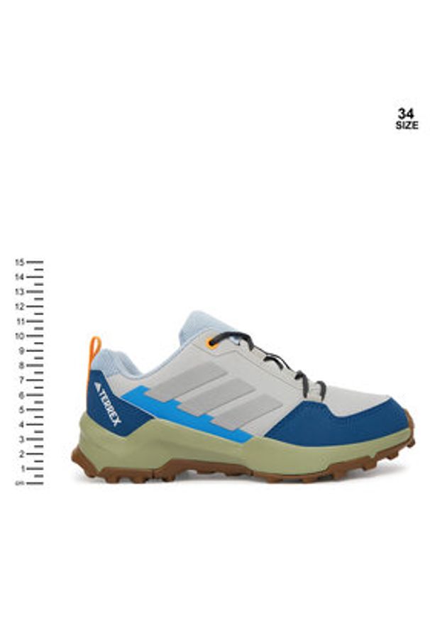 Adidas - adidas Trekkingi Terrex Ax4R JR9056 Szary. Kolor: szary. Materiał: materiał. Model: Adidas Terrex. Sport: turystyka piesza
