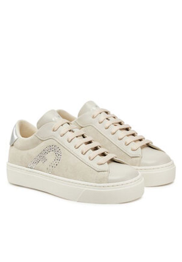Furla Sneakersy Enjoy YJ11ENJ-BX3710-3722S-4-401-20-PT-3500 S Beżowy. Kolor: beżowy. Materiał: skóra, zamsz