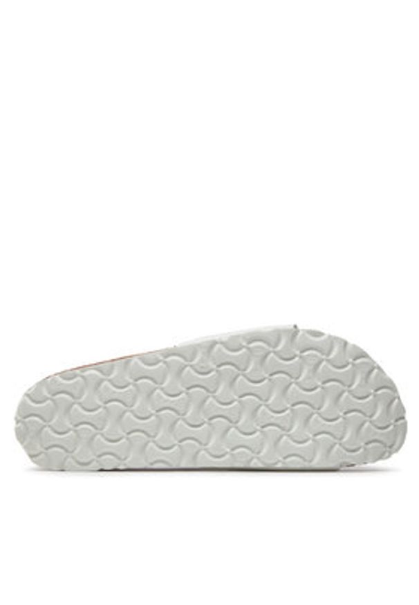 Birkenstock Klapki Madrid 1005310 Biały. Kolor: biały. Materiał: skóra