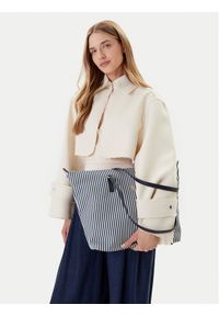 TOMMY HILFIGER - Tommy Hilfiger Torebka Poppy Summer Tote AW0AW17203 Granatowy. Kolor: niebieski #1