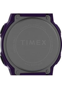Timex Zegarek DGTL Sport T100 TW5M58600 Fioletowy. Kolor: fioletowy. Styl: sportowy