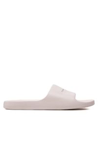 Tommy Jeans Klapki Tjw Printed Pu Pool Slide EN0EN02693 Écru. Materiał: syntetyk