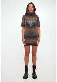 Liu Jo - Sukienka cekinowa z wełną LIU JO. Materiał: wełna #2