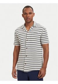 Polo Ralph Lauren Koszula 710A13005001 Kremowy Regular Fit. Typ kołnierza: polo. Kolor: kremowy. Materiał: bawełna #1