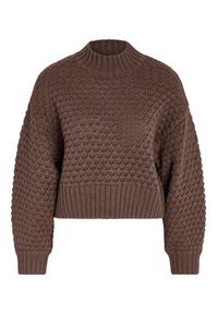 Noisy may - Noisy May Sweter 27028402 Brązowy Regular Fit. Kolor: brązowy. Materiał: syntetyk #5