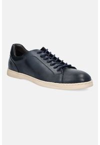 Lancerto - Sneakersy Alston Granatowe. Kolor: niebieski