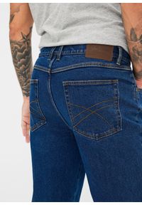 bonprix - Klasyczne jeansy ze stretchem classic fit, straight. Stan: podwyższony. Kolor: niebieski. Styl: klasyczny #2