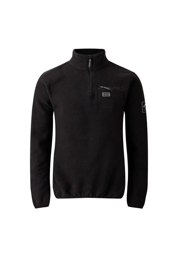DARE 2B - Polarowy Top Męska Z Górą Affinity. Kolor: czarny. Materiał: polar. Sezon: zima. Sport: turystyka piesza