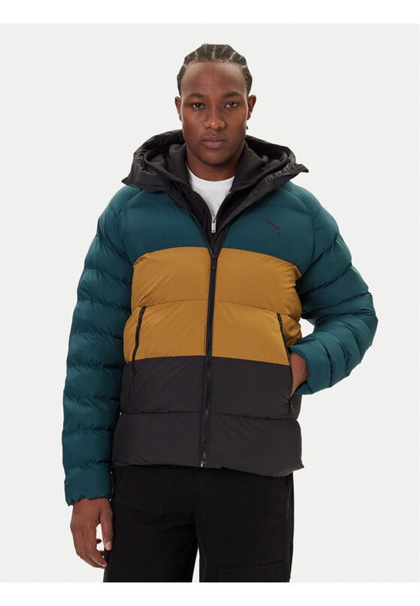 Puma Kurtka zimowa Mono 688367 75 Zielony Regular Fit. Kolor: zielony. Materiał: syntetyk. Sezon: zima