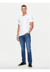 GANT - Gant T-Shirt Shield 2003186 Biały Slim Fit. Kolor: biały. Materiał: bawełna