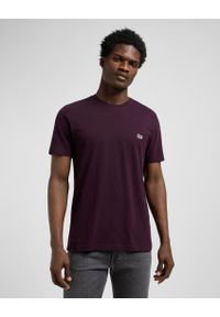 Lee - MESKA KOSZULKA LEE SS PATCH LOGO TEE DEEP WINE 112370738 #1