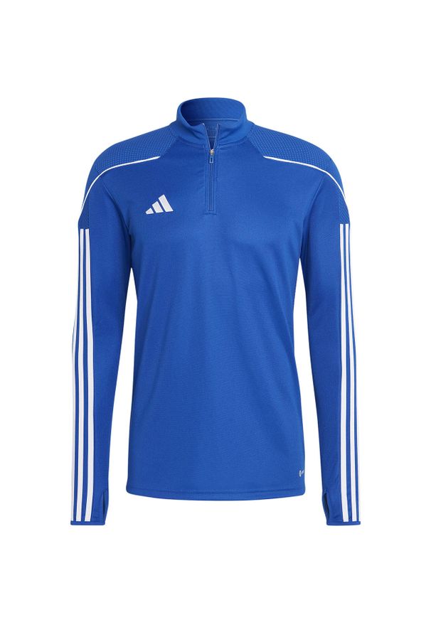 Bluza piłkarska męska Adidas Tiro 23 League Training Track Top. Kolor: niebieski, biały, wielokolorowy. Sport: piłka nożna