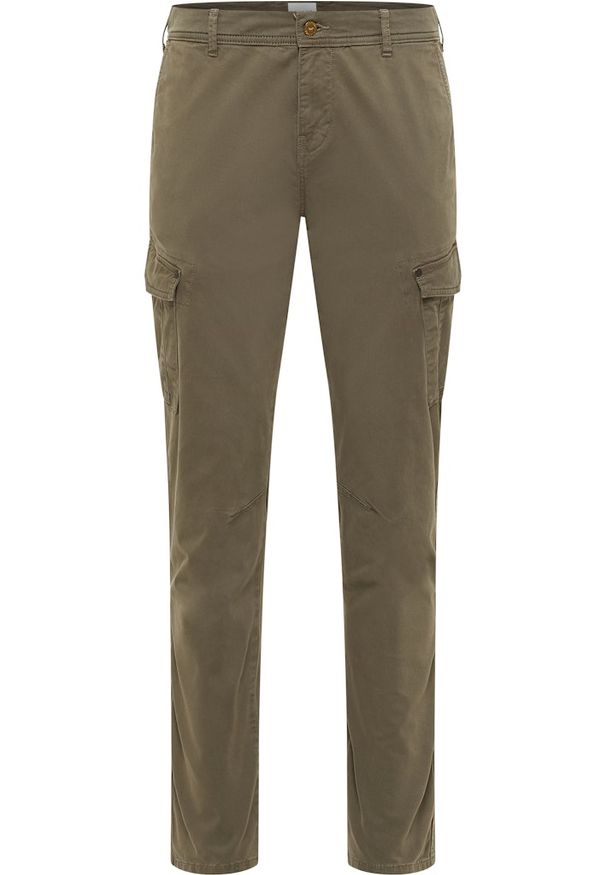 Męskie Spodnie jeansowe Mustang Style Daytona Cargo Ivy Green 1016419 6421. Materiał: jeans