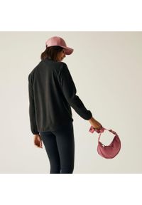 Regatta - Polar damski z suwakiem 1/2 Frankie. Kolor: czarny. Materiał: polar. Długość rękawa: raglanowy rękaw #2