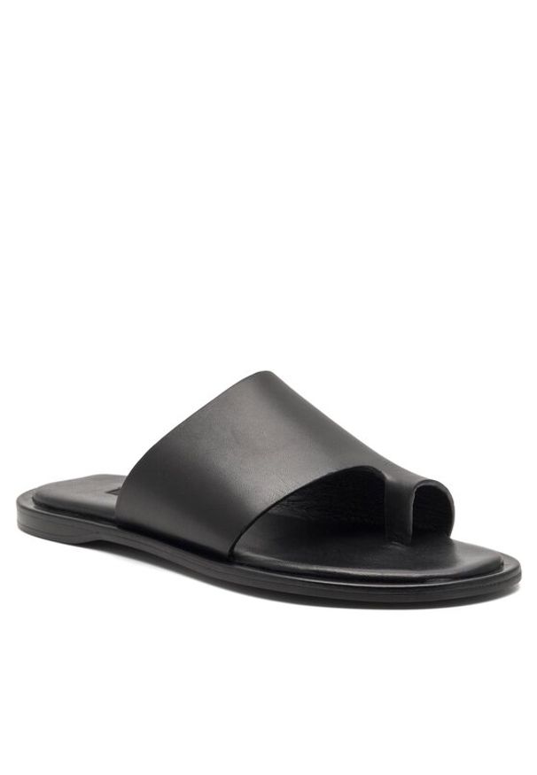 Klapki Gino Rossi. Kolor: czarny