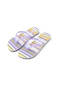 O'Neill - Klapki japonki damskie Profile Graphic Sandals - fiolet. Kolor: fioletowy, wielokolorowy. Sezon: lato #1
