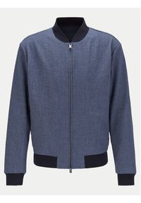 BOSS - Boss Kurtka bomber Nolwin 50433876 Granatowy Slim Fit. Kolor: niebieski. Materiał: syntetyk #3
