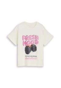 bonprix - Koszulka oversize marki Tom Tailor. Okazja: na co dzień. Kolor: różowy. Styl: casual #1