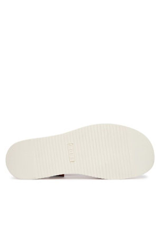 skechers - Skechers Sandały Desert Kiss Low 114709/CSNT Brązowy. Kolor: brązowy. Materiał: skóra