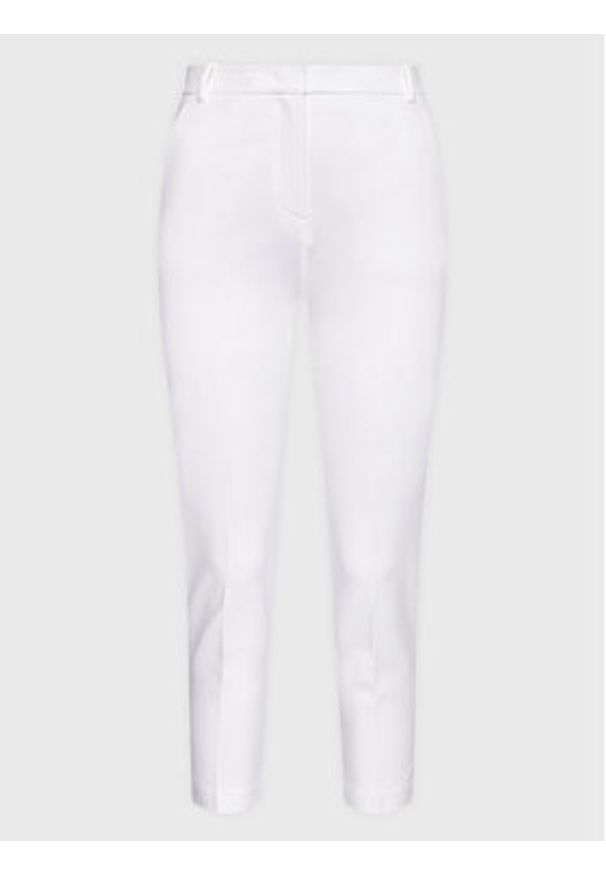 Pinko Spodnie materiałowe Bello 1G17VM 1739 Beżowy Regular Fit. Kolor: beżowy. Materiał: materiał, wiskoza