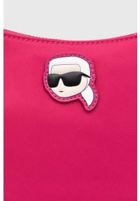 Karl Lagerfeld torebka kolor różowy. Kolor: różowy #4