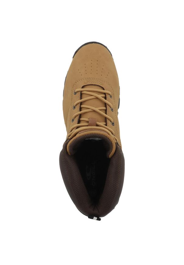 Buty do chodzenia męskie O'Neill Grand Teton Men Mid. Kolor: brązowy. Materiał: materiał, syntetyk, tkanina. Szerokość cholewki: normalna. Sport: turystyka piesza