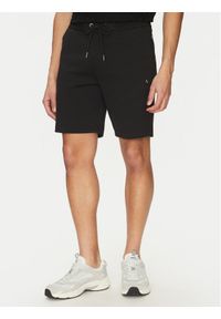BOSS Szorty sportowe C-Leoni 50537277 Czarny Regular Fit. Kolor: czarny. Materiał: bawełna. Styl: sportowy