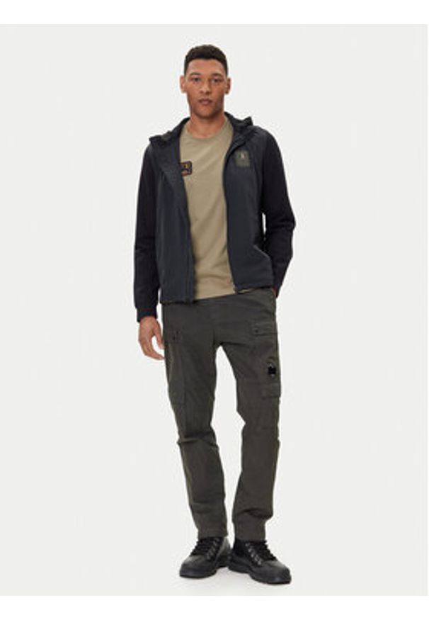Aeronautica Militare Kurtka przejściowa 252AF0514UF00559 Czarny Regular Fit. Kolor: czarny. Materiał: syntetyk