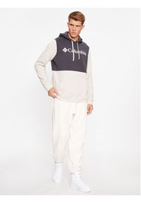 columbia - Columbia Bluza Trek™ Colorblock Hoodie 1976933 Szary Regular Fit. Kolor: szary. Materiał: bawełna