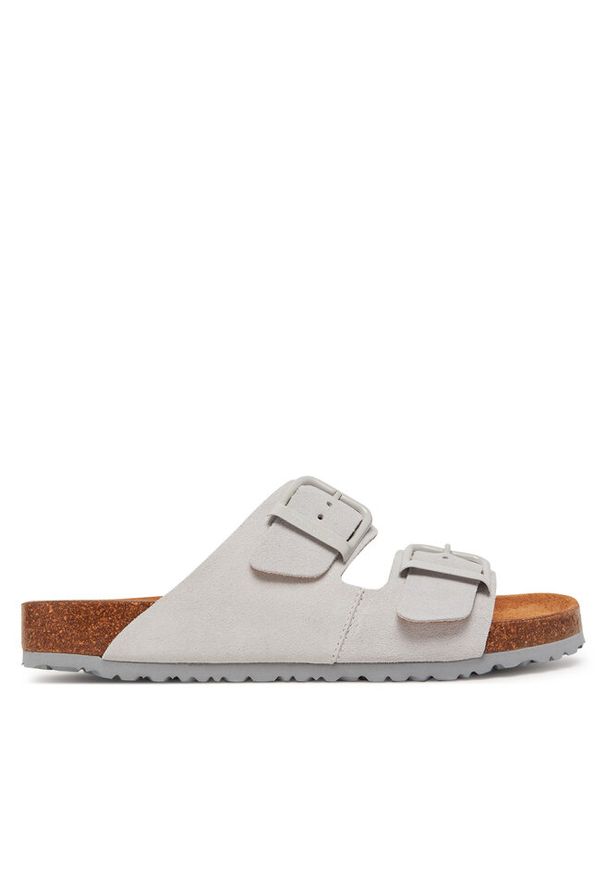 Klapki Tamaris. Kolor: szary