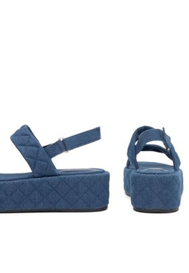 Jenny Fairy Sandały BOLLY KN1413A-01 Niebieski. Kolor: niebieski. Materiał: materiał