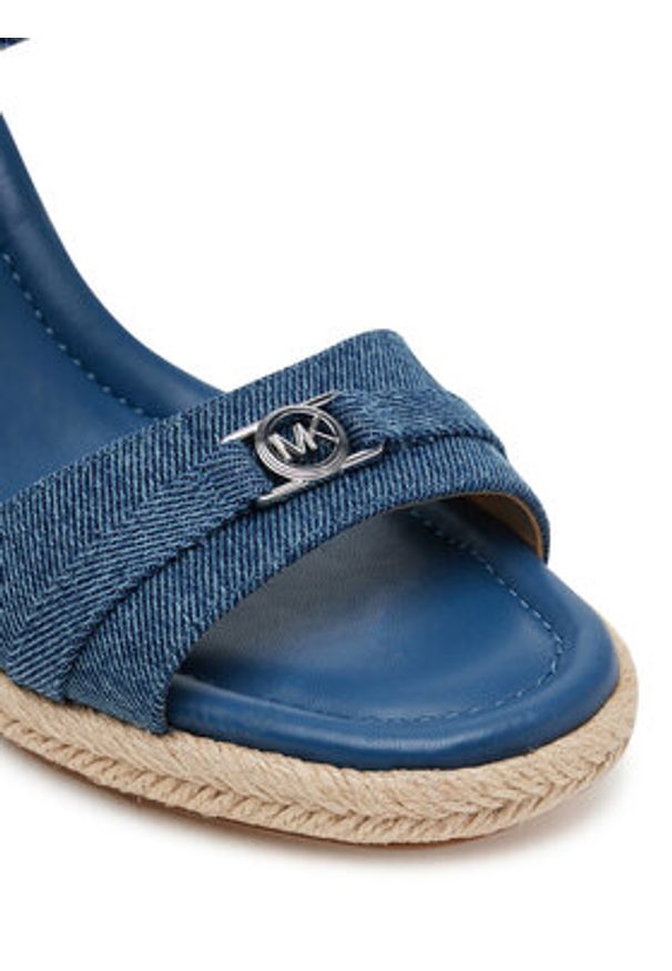 MICHAEL Michael Kors Espadryle Mandy 40S5MAMS2D Niebieski. Kolor: niebieski. Materiał: materiał