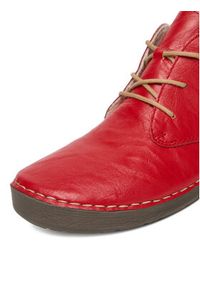 Rieker Półbuty 52522-33 Czerwony. Kolor: czerwony. Materiał: syntetyk, materiał