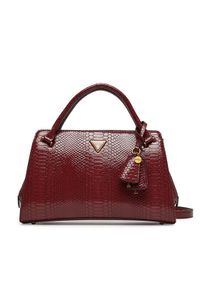 Guess Torebka Annita HWKB94 99060 Bordowy. Kolor: czerwony. Materiał: skórzane
