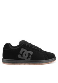 DC Shoes Sneakersy GAVELER ADYS100536-BGM Czarny. Kolor: czarny. Materiał: skóra #1